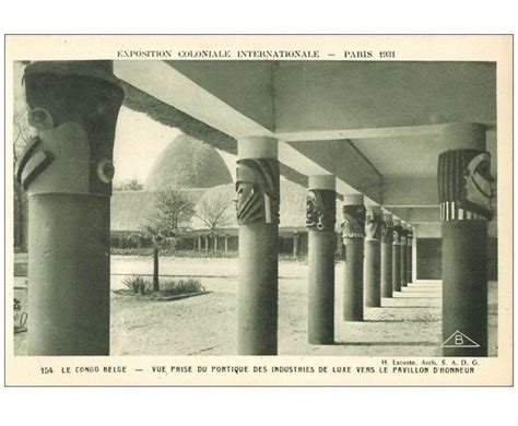 Carte Postale Ancienne EXPOSITION COLONIALE INTERNATIONALE PARIS 1931