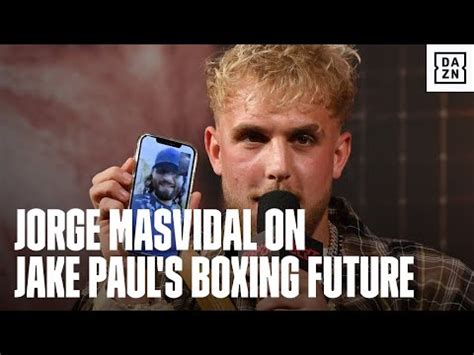 Jorge Masvidal Gives CONFIDENT Prediction For Jake Paul Vs Tyron