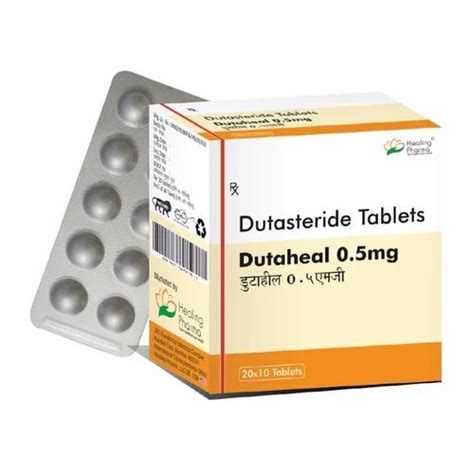 Dutaheal 0 5mg Tablet At Rs 200 Stripe Dutasteride Tablet In Nagpur