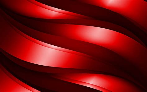 Red 3d Waves Abstract Waves Patterns Waves Backgrounds 3d Waves Red