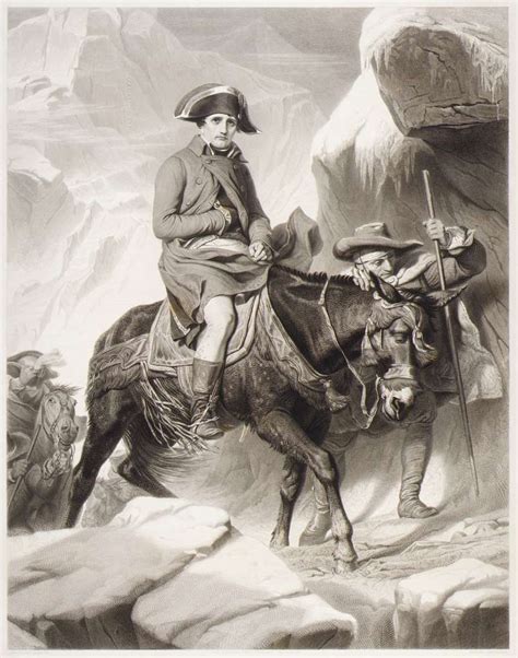 Napoleon Crossing The Alps High Resolution