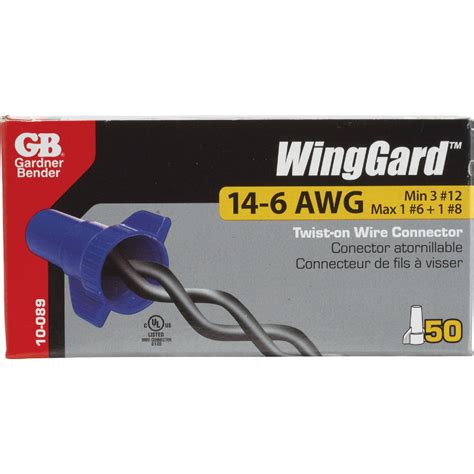 Gardner Bender Winggard Large Blue Awg To Awg Wire Connector