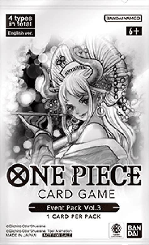 Event Pack Vol 3 One Piece Promotion Cards One Piece Card Game