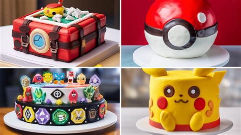 Capture The Magic Pok Mon Inspired Birthday Cake Ideas Mom And