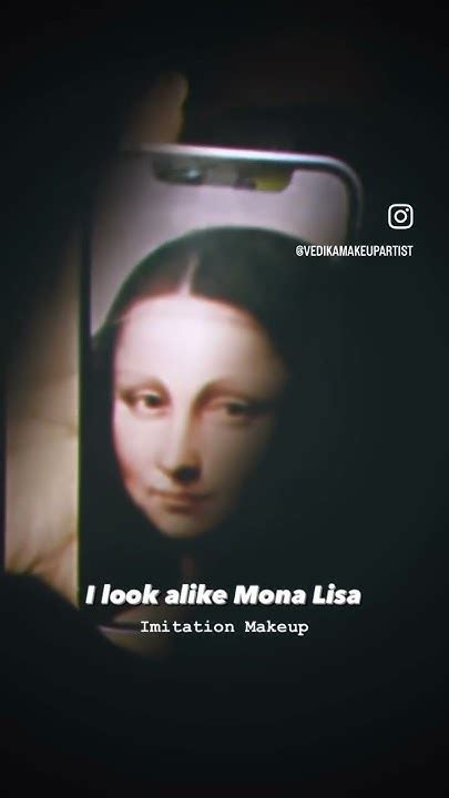 I Look Alike Mona Lisa Imitation Makeup Into Mona Lisa Youtube