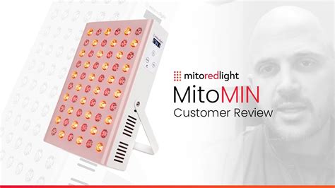 Mito Red Light® Mitomin Review Red Light Therapy Youtube