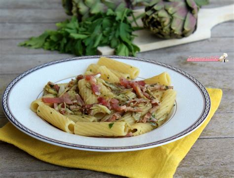 Pasta Carciofi E Speck Ricette Ricette Di Cucina E Idee Alimentari