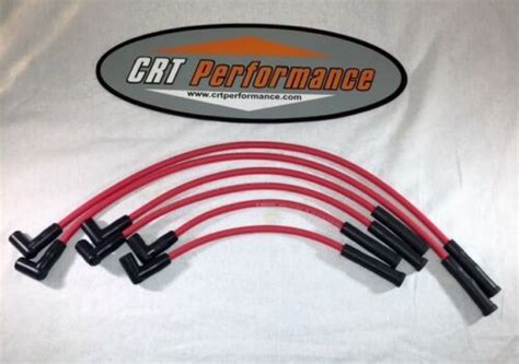 Chevy Inline 6 Straight 6 194 216 235 Hei 8mm Red Spark Plug Wire Set Usa Ebay