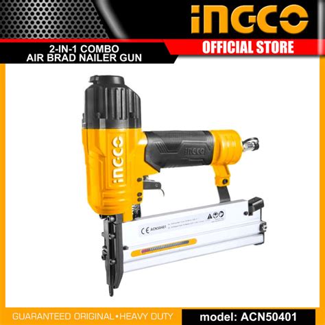 Ingco ACN50401 2 In 1 Combo Air Brad Nailer Gun Ga18 IHT Lazada PH