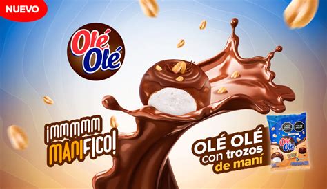 Lanzamiento Olé Olé Compañía Nacional De Chocolates