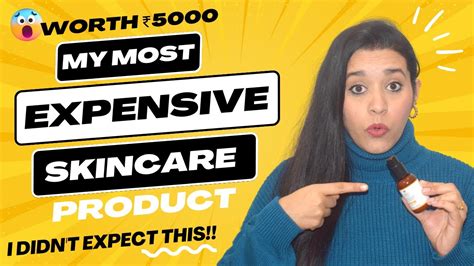 Reviewing My Most Expensive Skincare Product Worth ₹5000 Worth It