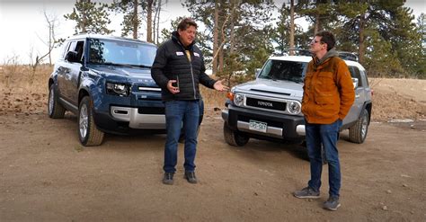 Toyota Fj Cruiser Vs 2020 Defender Is A Battle Between Reliability