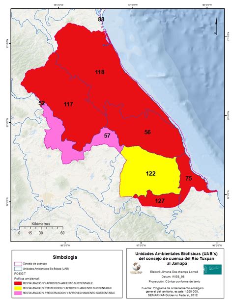 Unidades Ambientales Biof Sicas Uabs Del Consejo De Cuenca Del R O