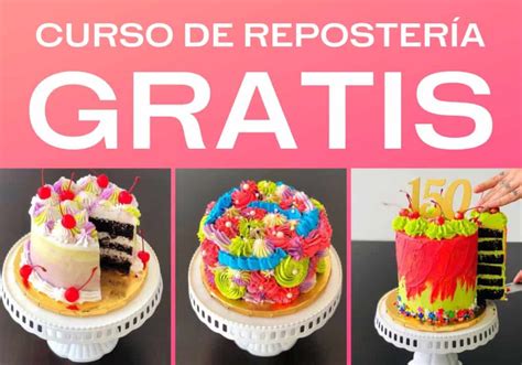 Curso de repostería Aprende a elaborar pasteles increibles