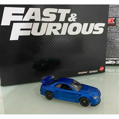 Jual Hot Wheels Premium Fast And Furious Satuan Pcs Nissan Skyline Gt R R34 Toyota Gr Supra