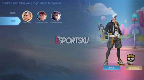 Cara Pasang Skin Di Profil Akun Mobile Legends Ml Esportsku