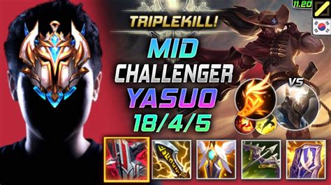 Challenger Yasuo Mid Vs Pantheon