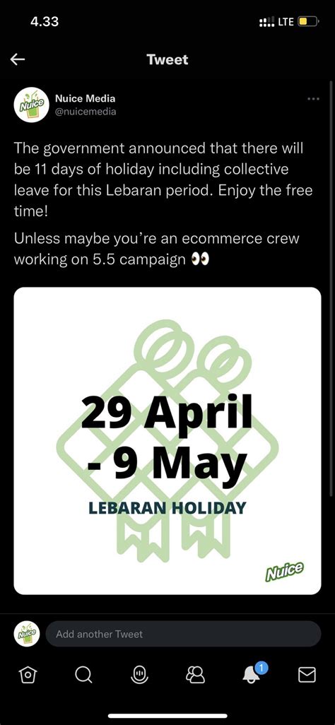 Nuice Media On Twitter Had To Delete This Lebaran Holiday Tweet