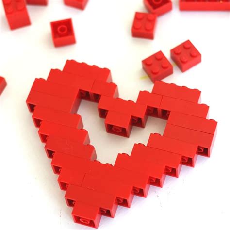 LEGO Valentines Day Building Ideas for Kids STEM