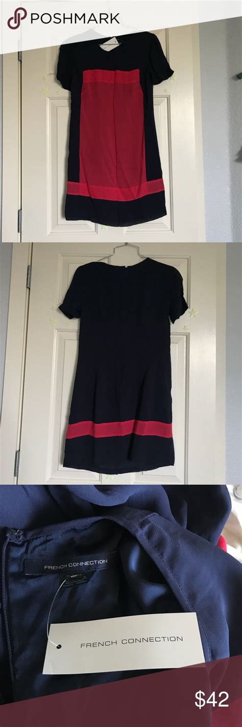 French Connection Color Block Dress