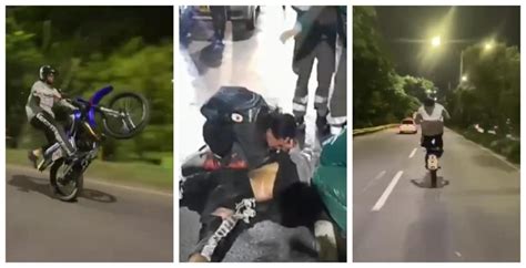 Video Dram Ticas Im Genes De Motociclista Muerto Por Imprudencia En