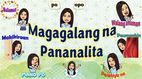 Magagalang na Pananalita | Kindergarten | Filipino | TeacherBethClassTV ...