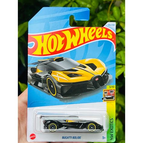 Hobby Store Xe M H Nh Hot Wheels Basic Bugatti Bolide V Ng Full Card Shopee Vi T Nam