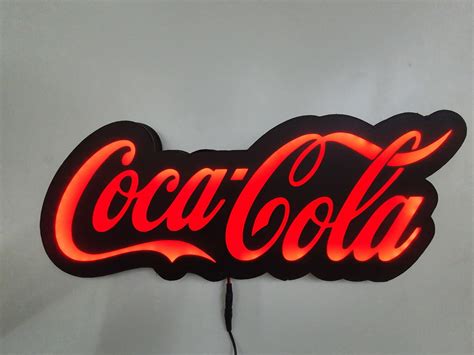 Luminoso Led Coca Cola Elo7 Produtos Especiais