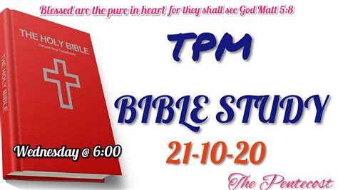 Tpm Messages Bible Study October Pas Durai Bible Sermon