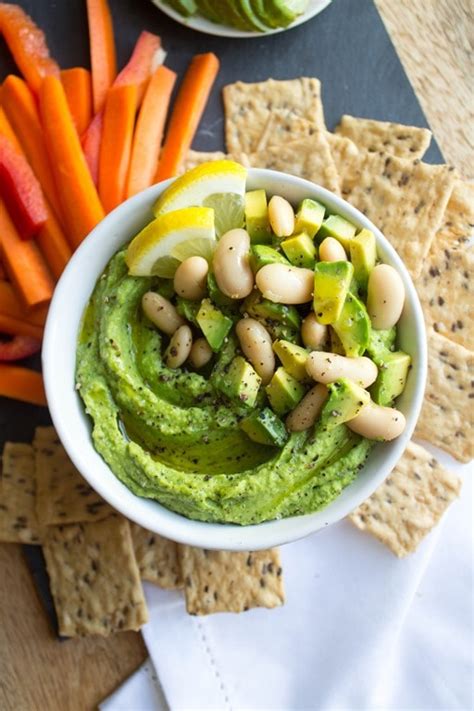 Lemon Avocado Hummus Recipe Easy Healthy Snack