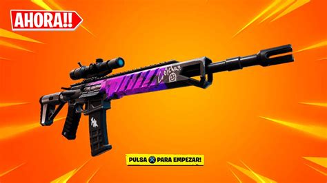 NUEVO ARMA FUSIL DE TIRADOR DESIGNADO EN FORTNITE YouTube