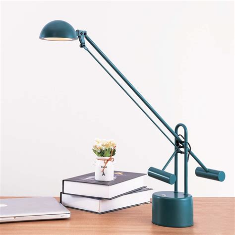 Halotech Blue Metal Led Desk Lamp 353p2 Lamps Plus