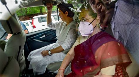 Ed Questions Sonia Gandhi For Two Hours Congress Says Govt Considers