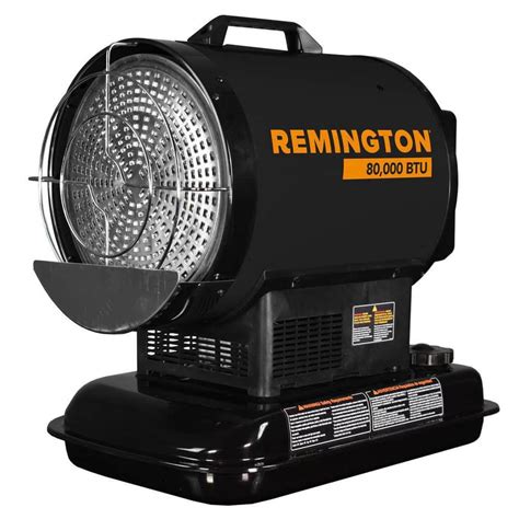 Remington 80000 Btu Battery Operated Kerosenediesel Radiant Space Heater With Thermostat