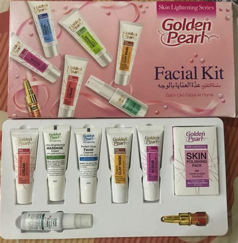 Golden Pearl Whitening Facial Kit