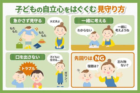 子どもの自立心をはぐくむには見守りが大切？家庭での接し方を解説 伸芽’sクラブ 受験対応型託児所