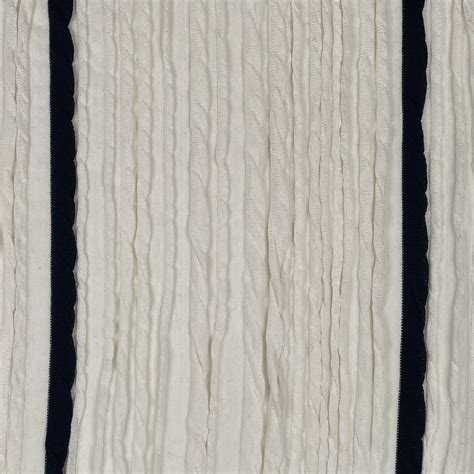 Jacquard Striped Jersey Offwhite Rekotex