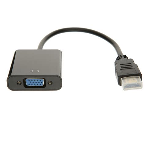 Adaptor Pawonik Hdmi Tata La Vga Mama Negru Emag Ro