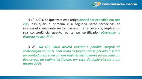 Certificação do Tempo de Contribuição ppt carregar