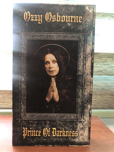 Ozzy Osbourne Prince Of Darkness CD Photo Metal Kingdom