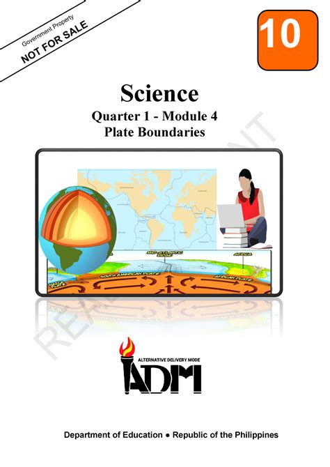 Science 10 Q1 Mod4 Plateboundaries V5 Science Quarter 1 Module 4