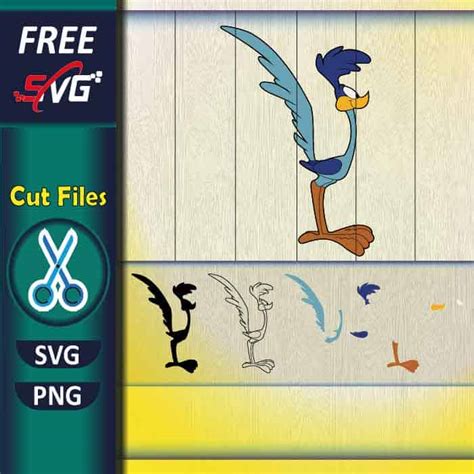 Roadrunner Svg Free