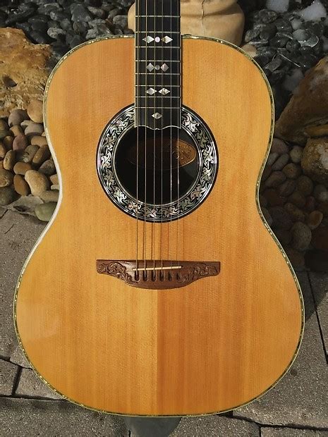 Ovation 1119 4 Custom Legend 1976 Natural Reverb