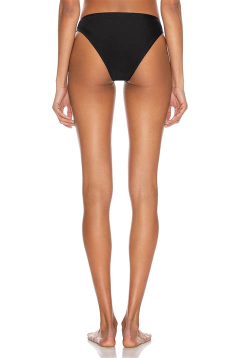 Matteau Nineties High Bikini Bottom In Black Fwrd