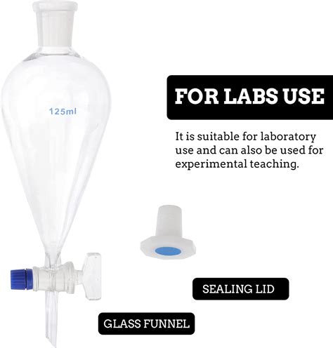 Generic Lab Separatory Funnels Ml Separatory Funnel Pear Shape