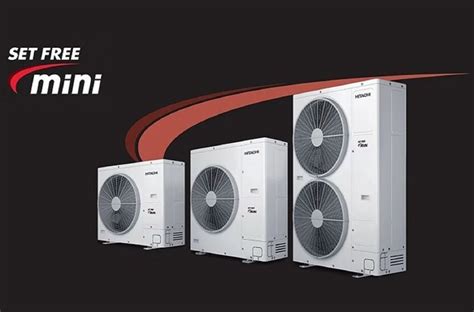 4 HP Hitachi Set Free Mini Side Flow VRF System At Rs 90000 Piece In