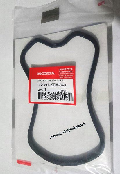 Jual Karet Seal Paking Tutup Deksel Gasket Cylinder Head Atas Honda