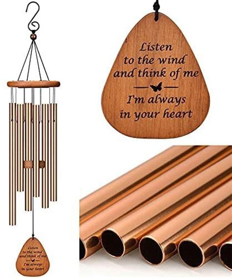 Personalized Wind Chimes Outdoor Custom Memorial Wind Chime Etsy