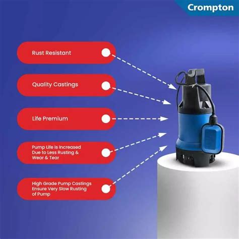 Crompton Cdpj Hp Sewage Submersible Pump Teczhar