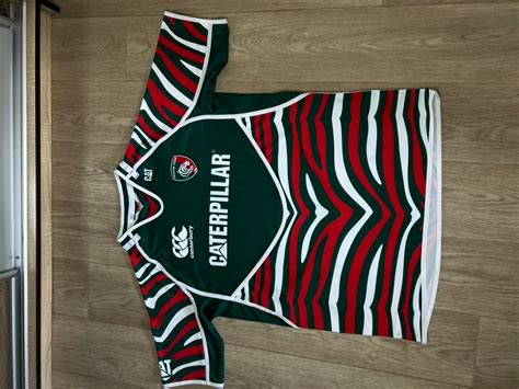 Canterbury Of New Zealand Canterbury Leicester Tigers Rugby Jersey 2012